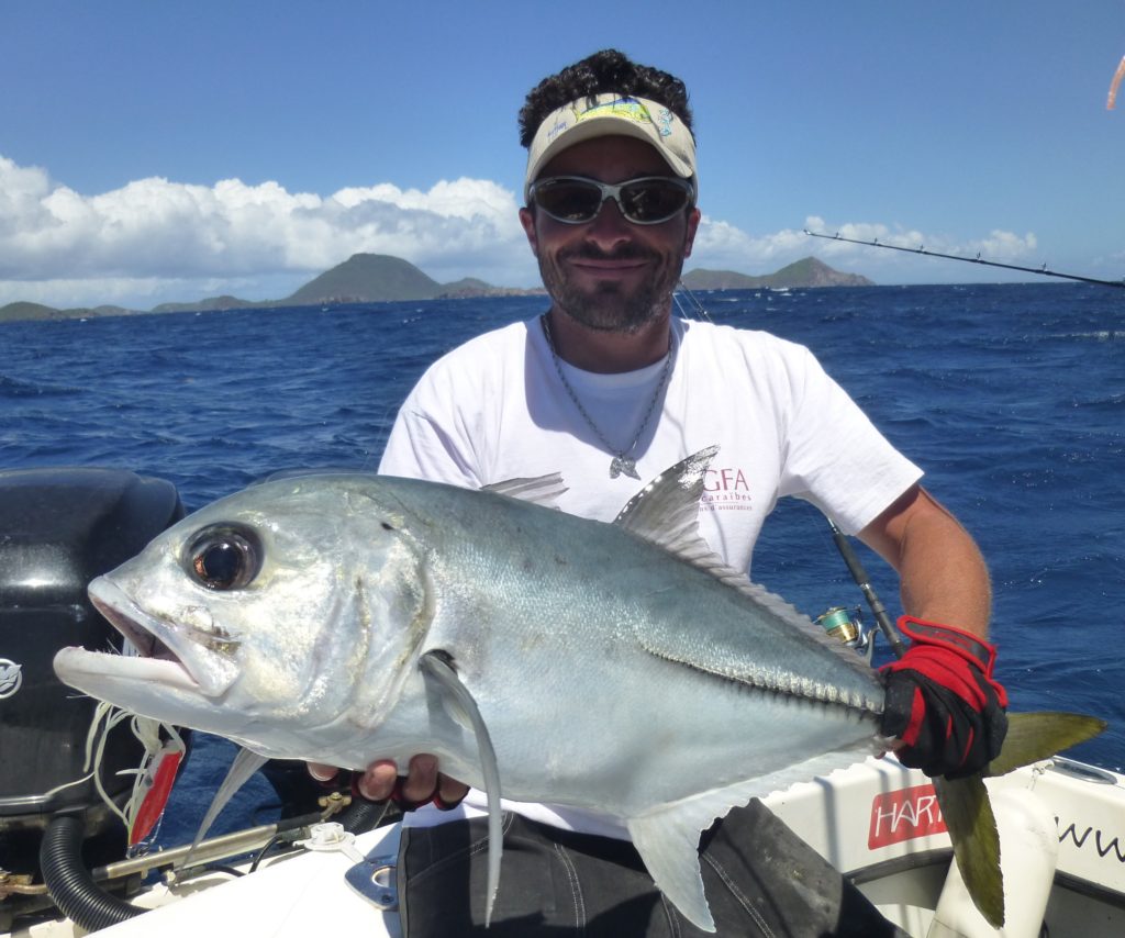 Pêche de la Carangue en Guadeloupe