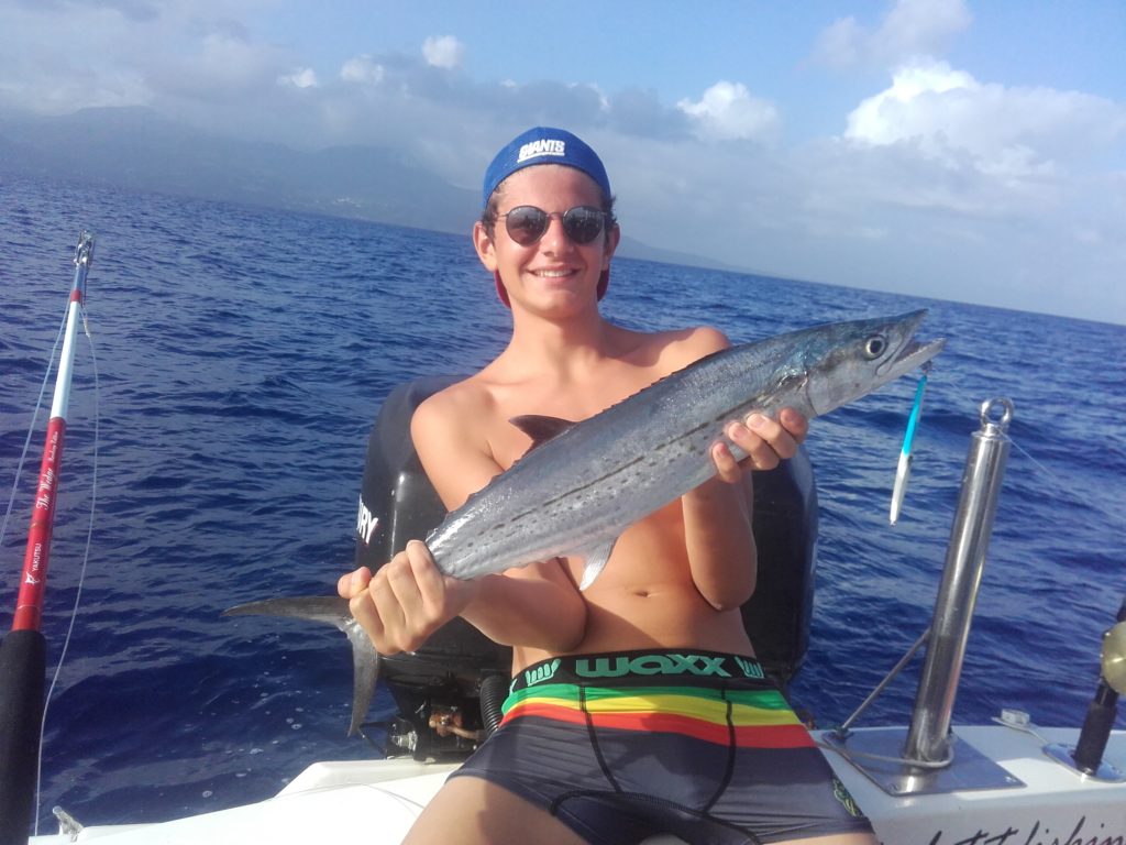 Pêche du Thazard cero en Guadeloupe