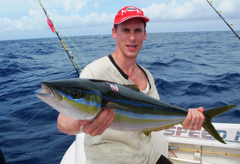 Pêche du Colas batard en Guadeloupe