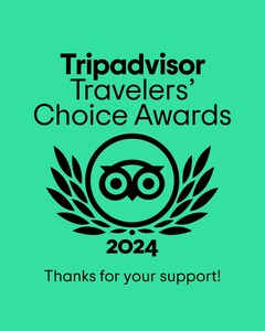 Tripadvisor Travelers Choice Award 2024